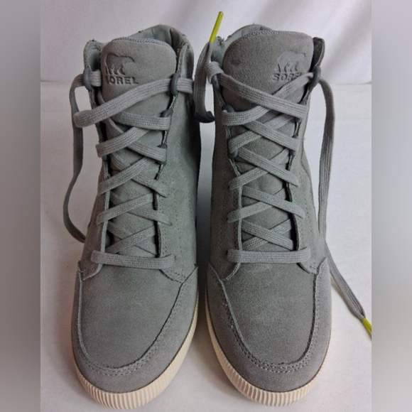 Sorel Out N About Waterproof Leather Wedge Booties Size 9 NWOT MSRP $139.95 - Picture 5 of 10